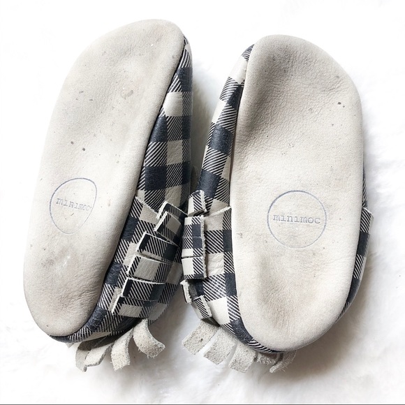 SOLD Plaid Minimocs - Picture 3 of 3